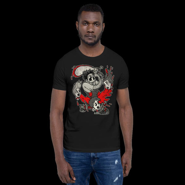 Leather Face in La La Land -Short-Sleeve Unisex T-Shirt