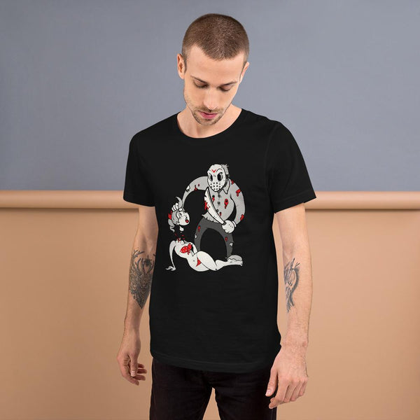 Jason In Toon Town - Short-Sleeve Unisex T-Shirt