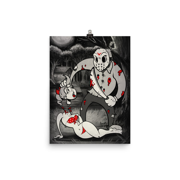 Jason In Toon Town - Poster