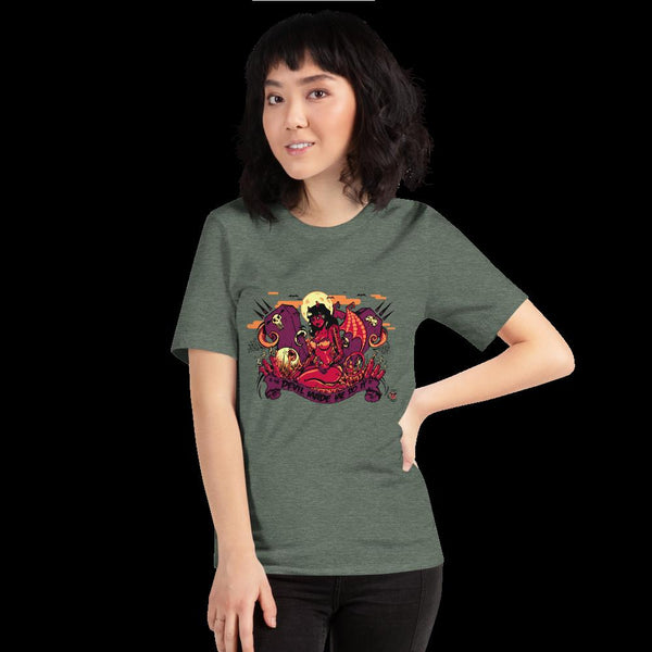 The Devil Made Me Do It - Short-Sleeve Unisex T-Shirt
