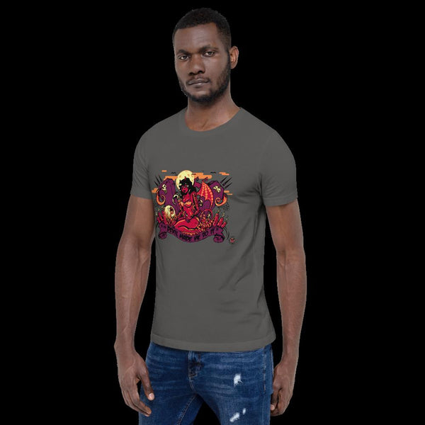The Devil Made Me Do It - Short-Sleeve Unisex T-Shirt