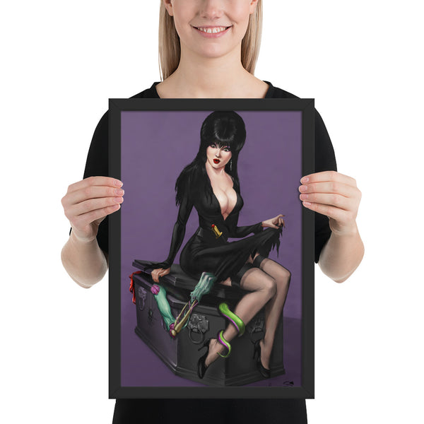 Mistress of the Dark - Framed poster