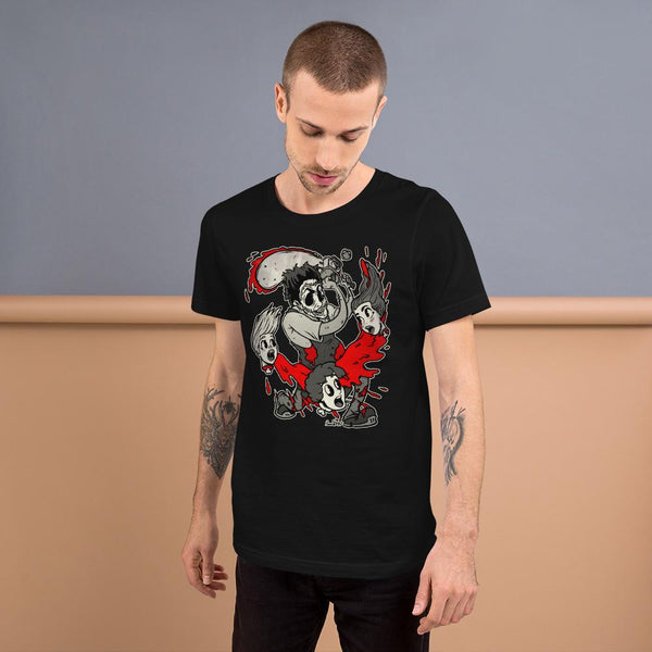 Leather Face in La La Land -Short-Sleeve Unisex T-Shirt