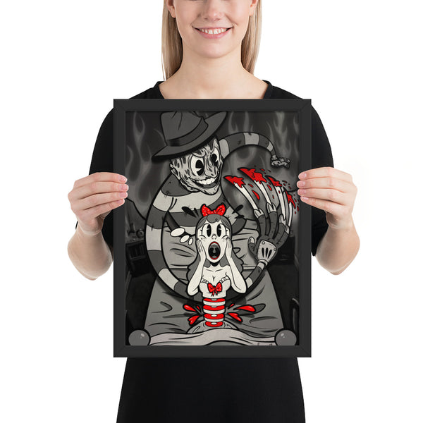 Freddy in Dreamland - Framed poster