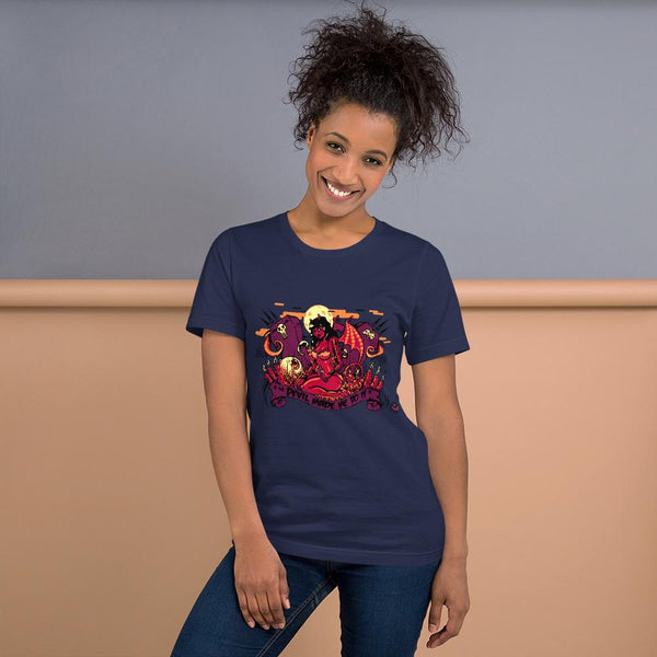 The Devil Made Me Do It - Short-Sleeve Unisex T-Shirt