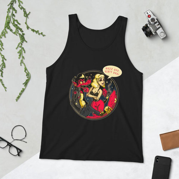 Buzz Off Dirty Dog -Unisex  Tank Top