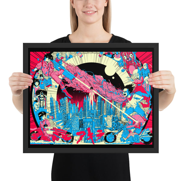 Neo Tokyo - Framed poster