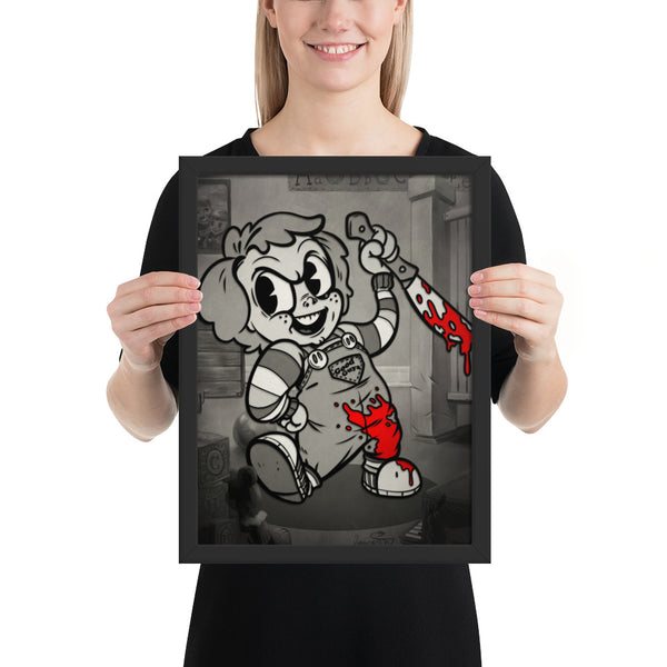Wanna Play? - Framed poster