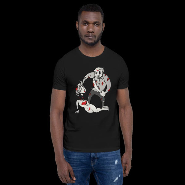 Jason In Toon Town - Short-Sleeve Unisex T-Shirt