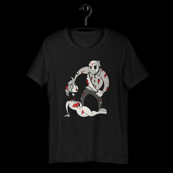 Jason In Toon Town - Short-Sleeve Unisex T-Shirt