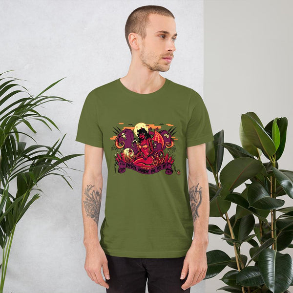 The Devil Made Me Do It - Short-Sleeve Unisex T-Shirt