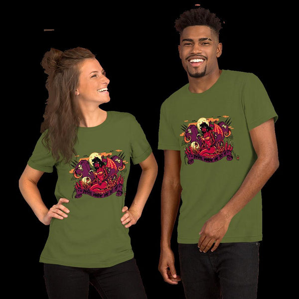 The Devil Made Me Do It - Short-Sleeve Unisex T-Shirt