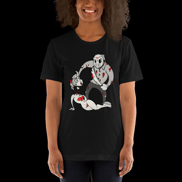 Jason In Toon Town - Short-Sleeve Unisex T-Shirt