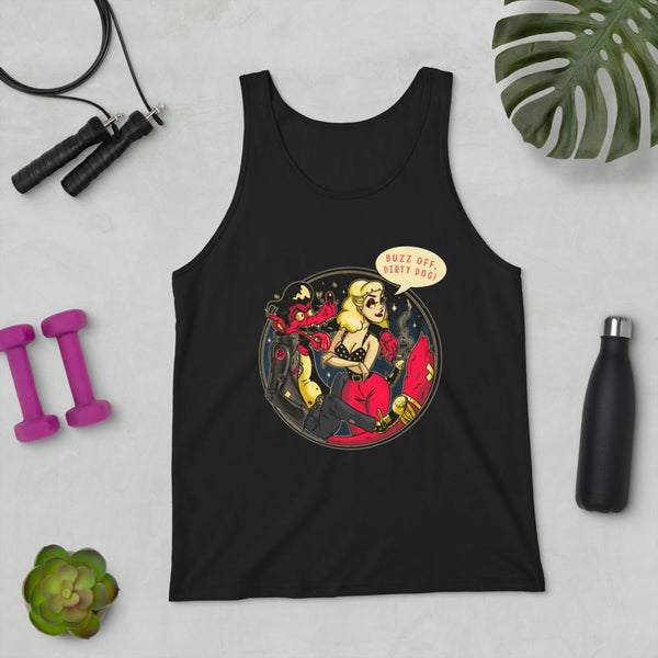 Buzz Off Dirty Dog -Unisex  Tank Top