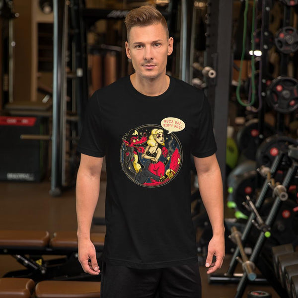 Buzz Off Dirty Dog - Short-Sleeve Unisex T-Shirt