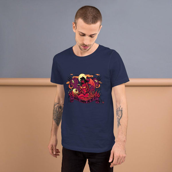The Devil Made Me Do It - Short-Sleeve Unisex T-Shirt