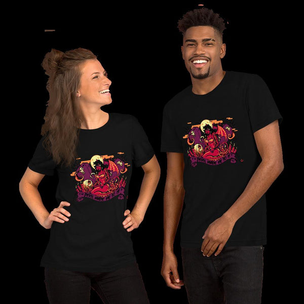 The Devil Made Me Do It - Short-Sleeve Unisex T-Shirt