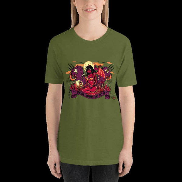 The Devil Made Me Do It - Short-Sleeve Unisex T-Shirt
