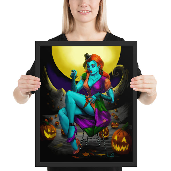 Sally's Stitch - Framed poster
