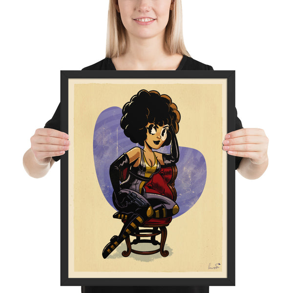 Domino - Framed poster