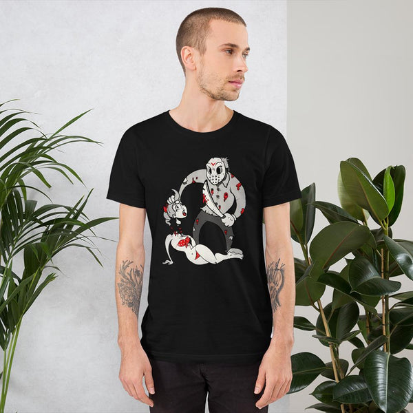 Jason In Toon Town - Short-Sleeve Unisex T-Shirt
