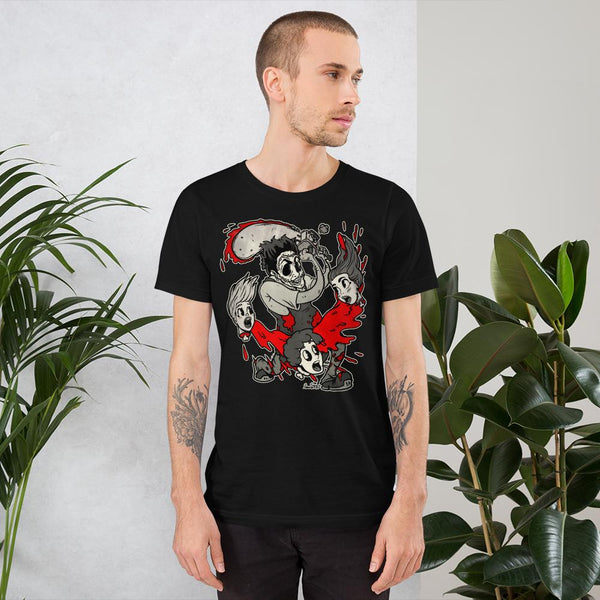 Leather Face in La La Land -Short-Sleeve Unisex T-Shirt