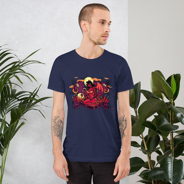 The Devil Made Me Do It - Short-Sleeve Unisex T-Shirt