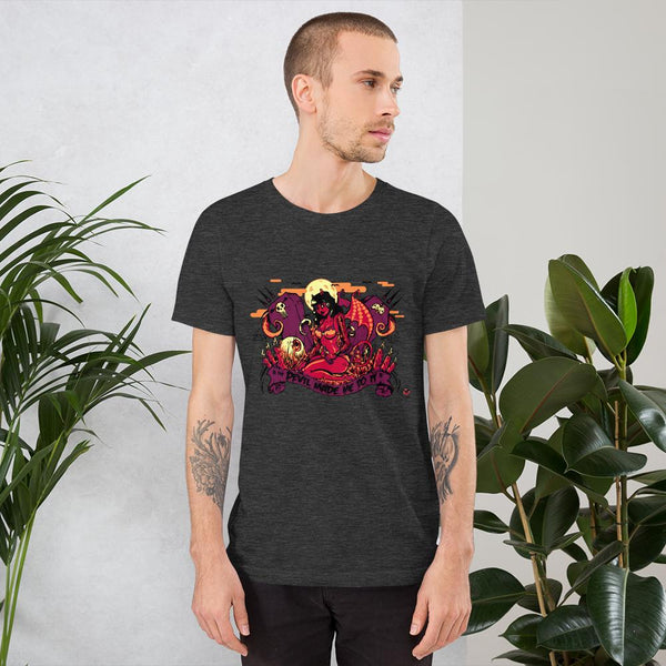 The Devil Made Me Do It - Short-Sleeve Unisex T-Shirt