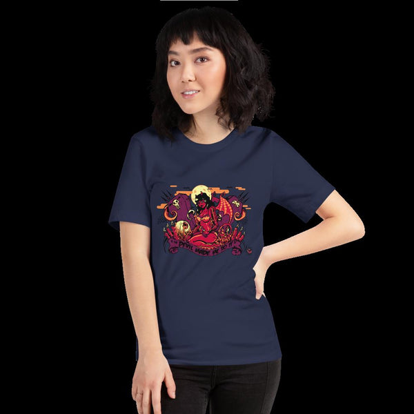 The Devil Made Me Do It - Short-Sleeve Unisex T-Shirt