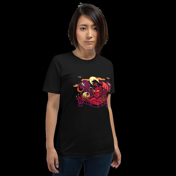 The Devil Made Me Do It - Short-Sleeve Unisex T-Shirt
