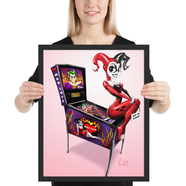 Out of Order Harley - Framed poster