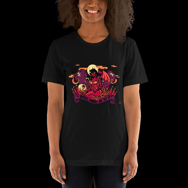 The Devil Made Me Do It - Short-Sleeve Unisex T-Shirt