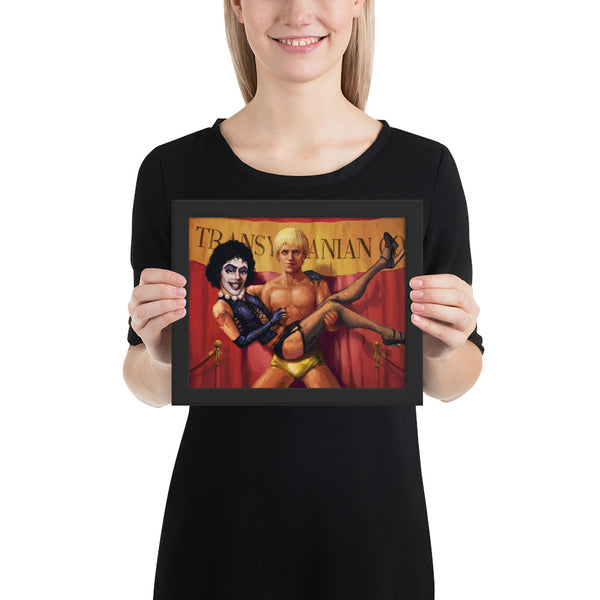 Rocky Horror Pinup - Framed poster