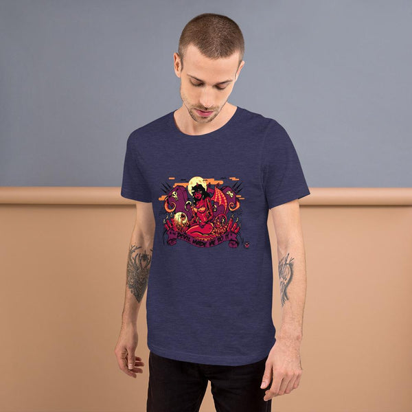 The Devil Made Me Do It - Short-Sleeve Unisex T-Shirt