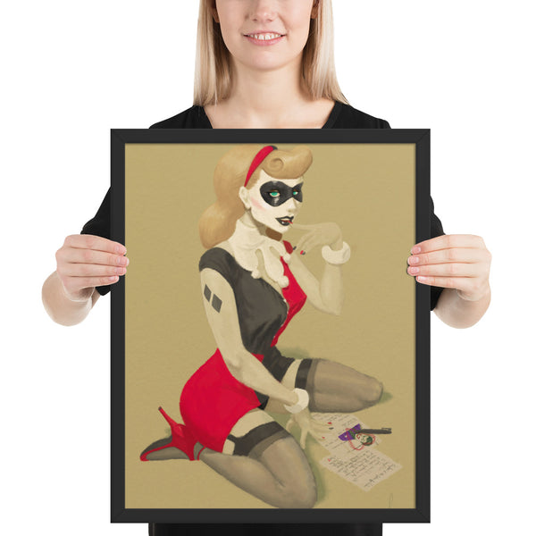 Dreaming of Mr.J - Framed poster