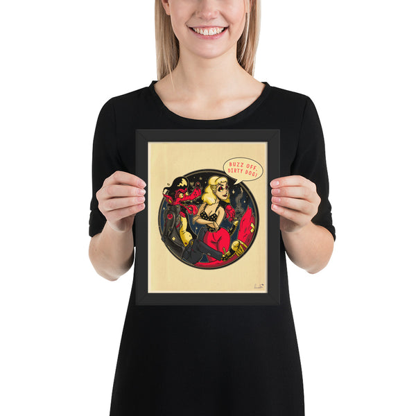Buzz Off - Framed poster