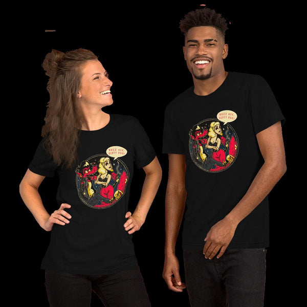 Buzz Off Dirty Dog - Short-Sleeve Unisex T-Shirt
