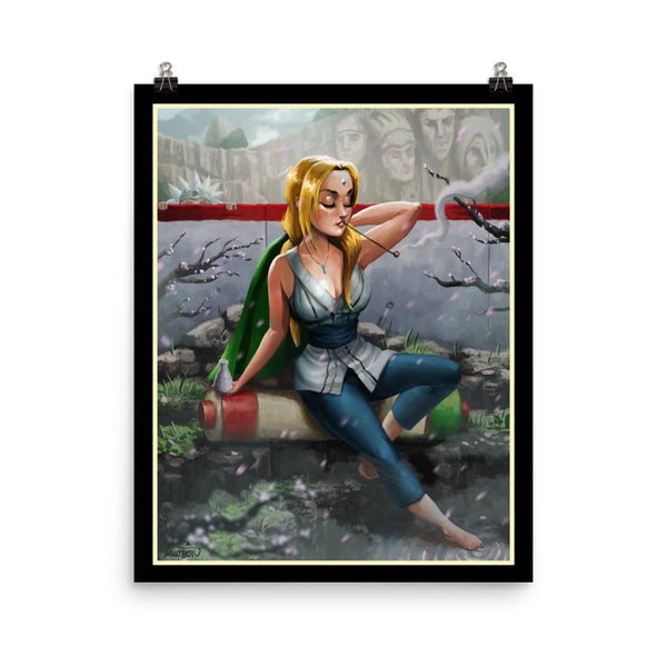 Hokage Hot Springs - Poster