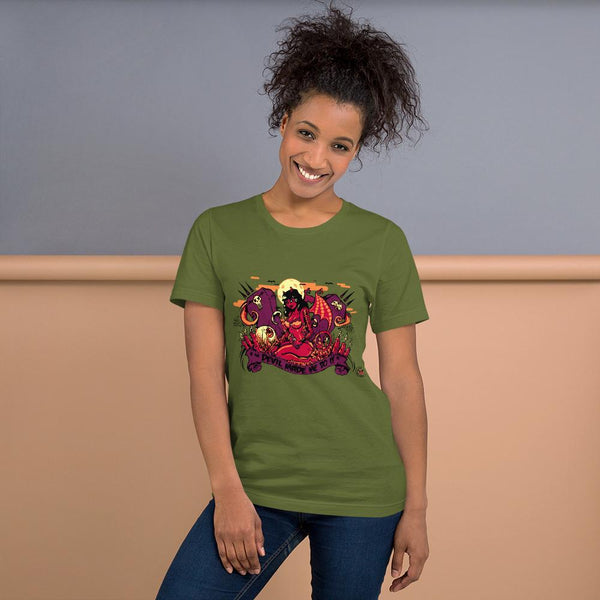 The Devil Made Me Do It - Short-Sleeve Unisex T-Shirt