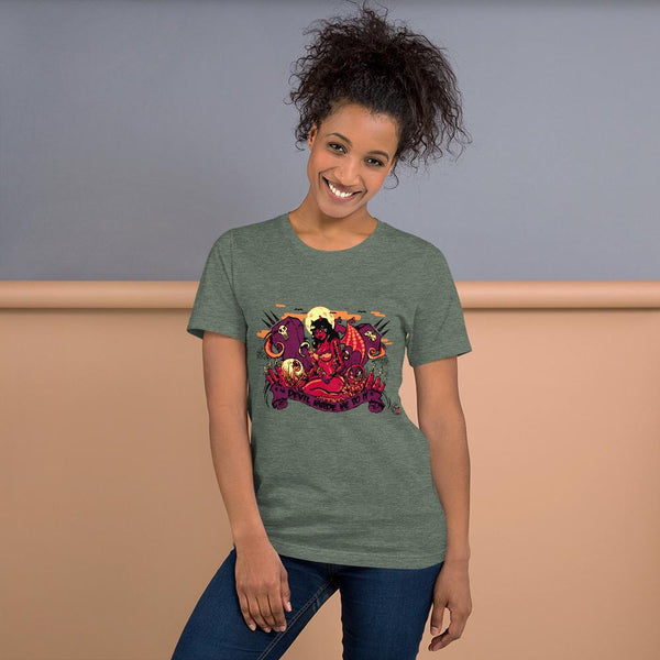 The Devil Made Me Do It - Short-Sleeve Unisex T-Shirt