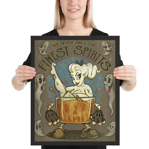 Finest Spirits - Framed poster