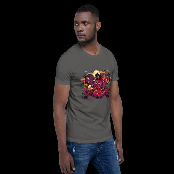 The Devil Made Me Do It - Short-Sleeve Unisex T-Shirt