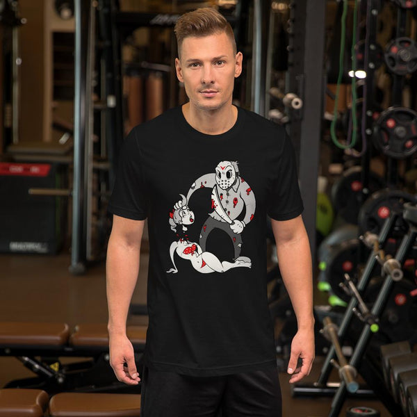 Jason In Toon Town - Short-Sleeve Unisex T-Shirt