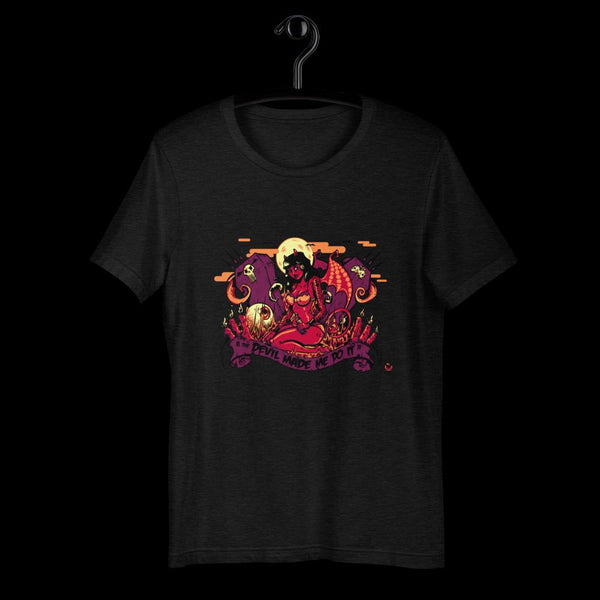 The Devil Made Me Do It - Short-Sleeve Unisex T-Shirt