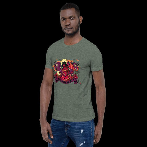 The Devil Made Me Do It - Short-Sleeve Unisex T-Shirt