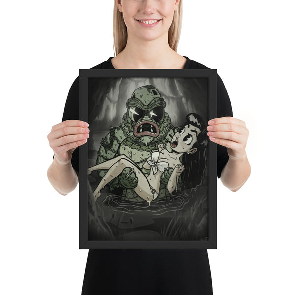 Creature Feature - Framed poster