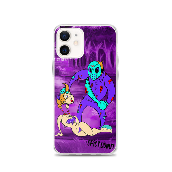 NES Jason In Toon Town - iPhone Case