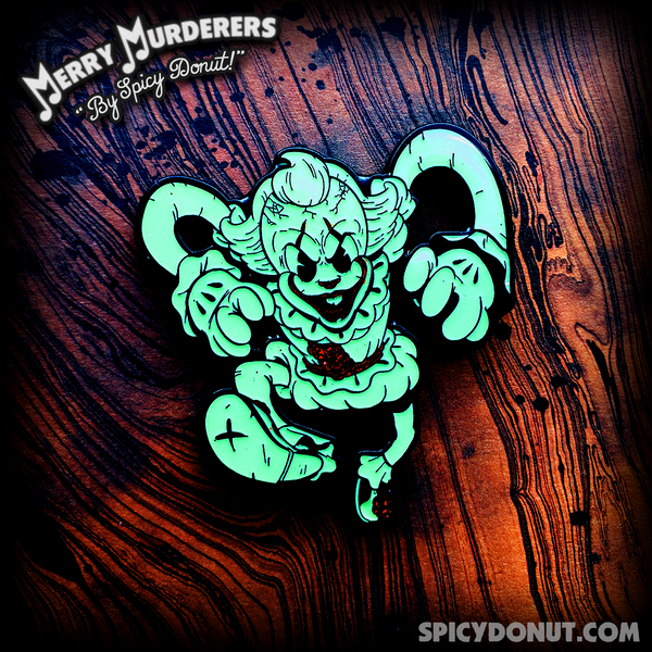 The Dancing Clown of Derry Enamel Pin