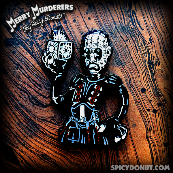 Pinhead's Puzzle Time Enamel Pin