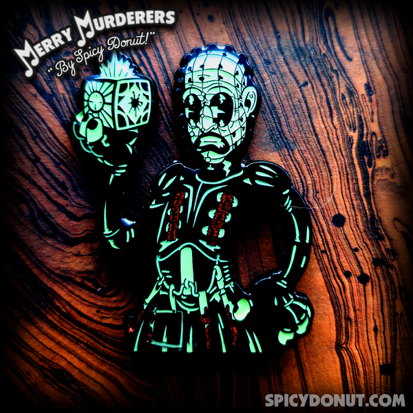 Pinhead's Puzzle Time Enamel Pin